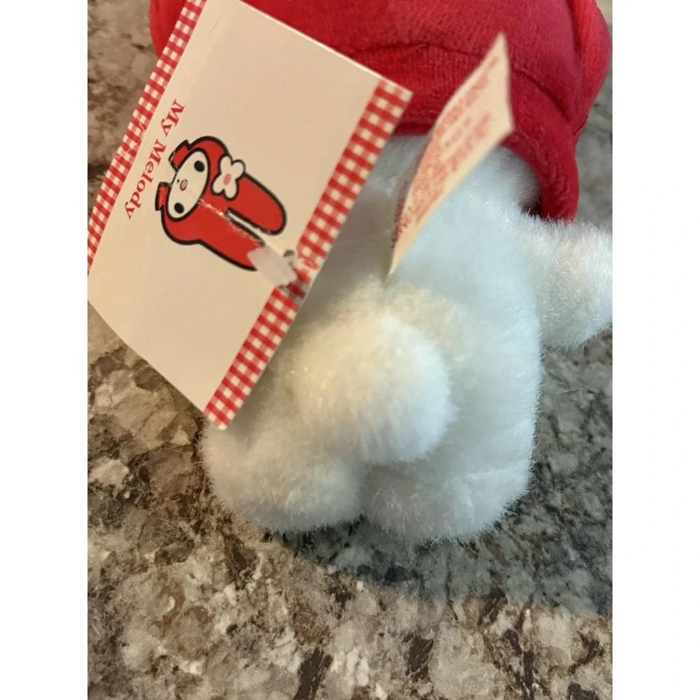 Vintage 1997‎ Rare Sanrio My Melody Cute Plushie White Rabbit 7